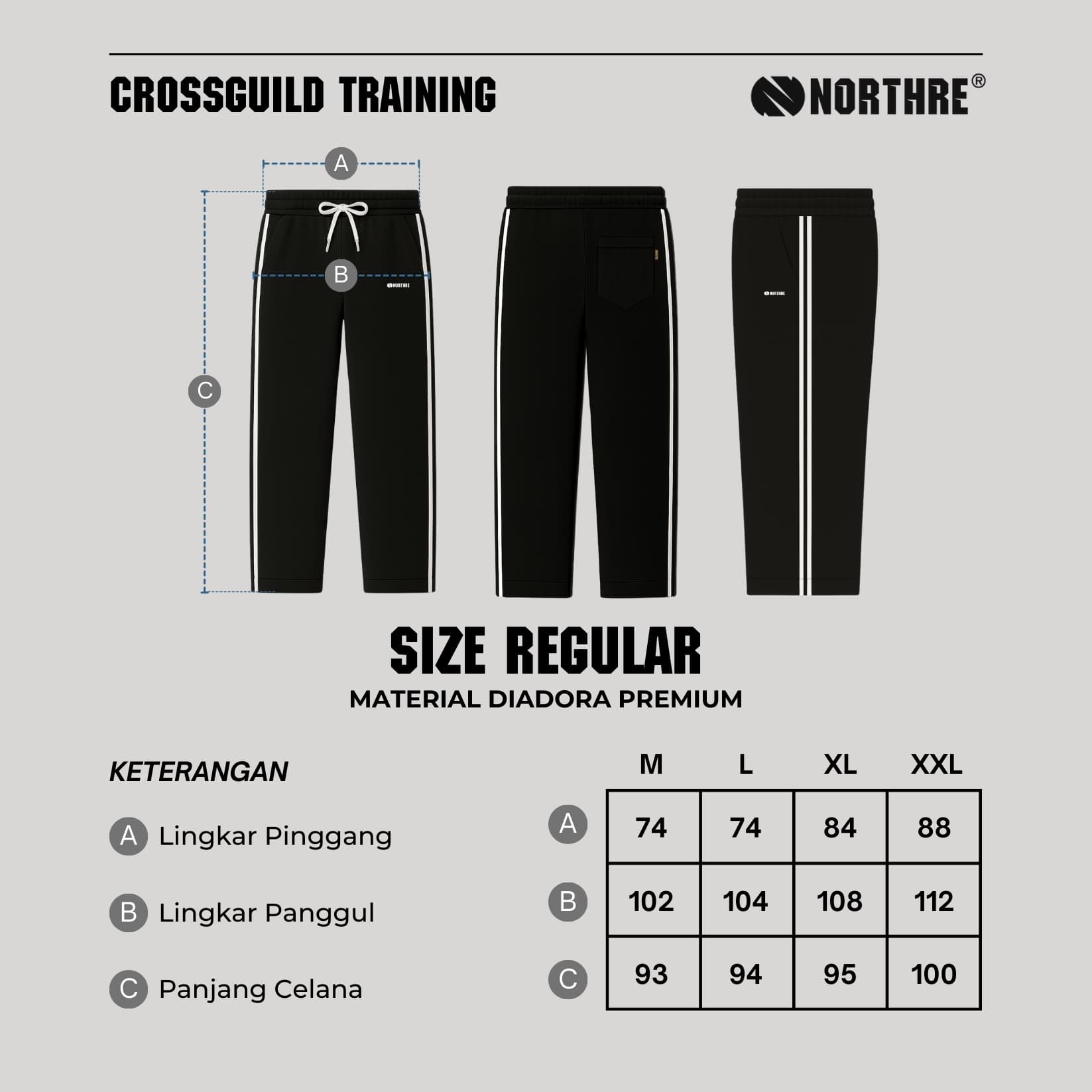 Northre Crossguild Training Sport 2 Stripes