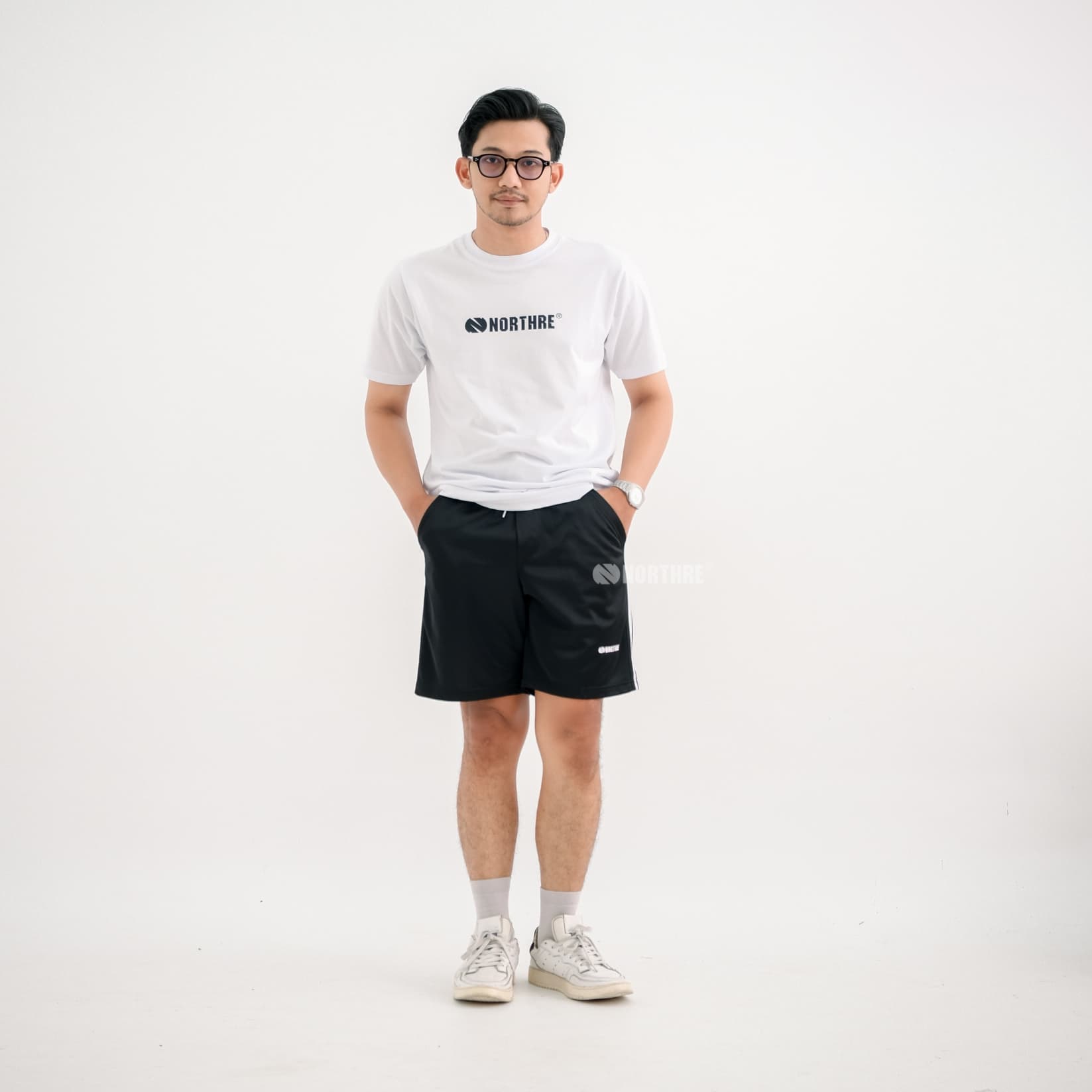 Northre Crossguild Shortpants 2 Stripes Ntbasic thumbnail 4