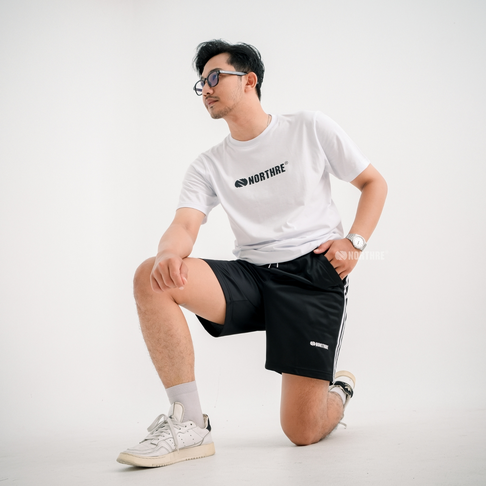 Northre Crossguild Shortpants 2 Stripes Ntbasic thumbnail 7