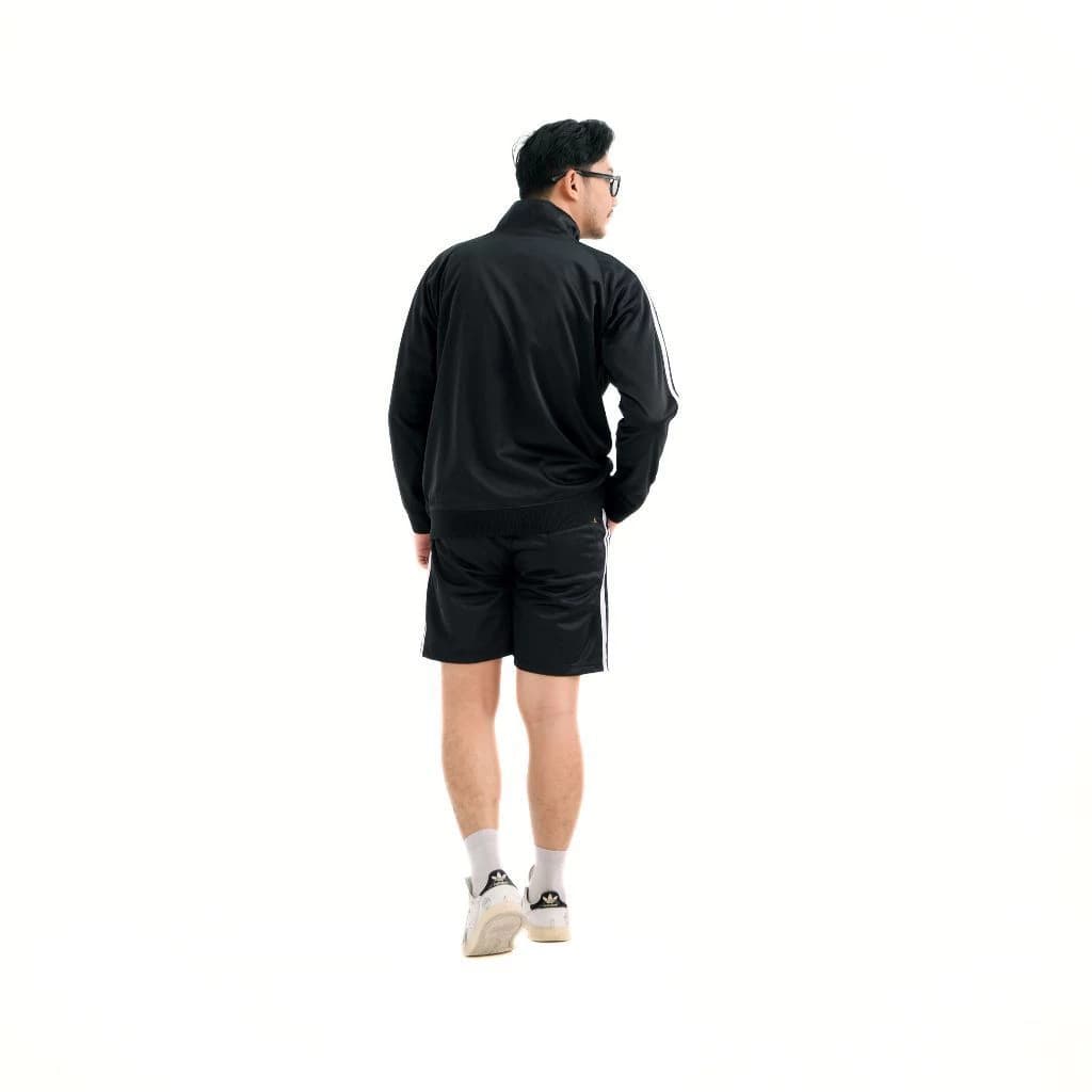 NORTHRE One set Sportswear Crossguild Shorts Black Two Strips NTbasic thumbnail 3