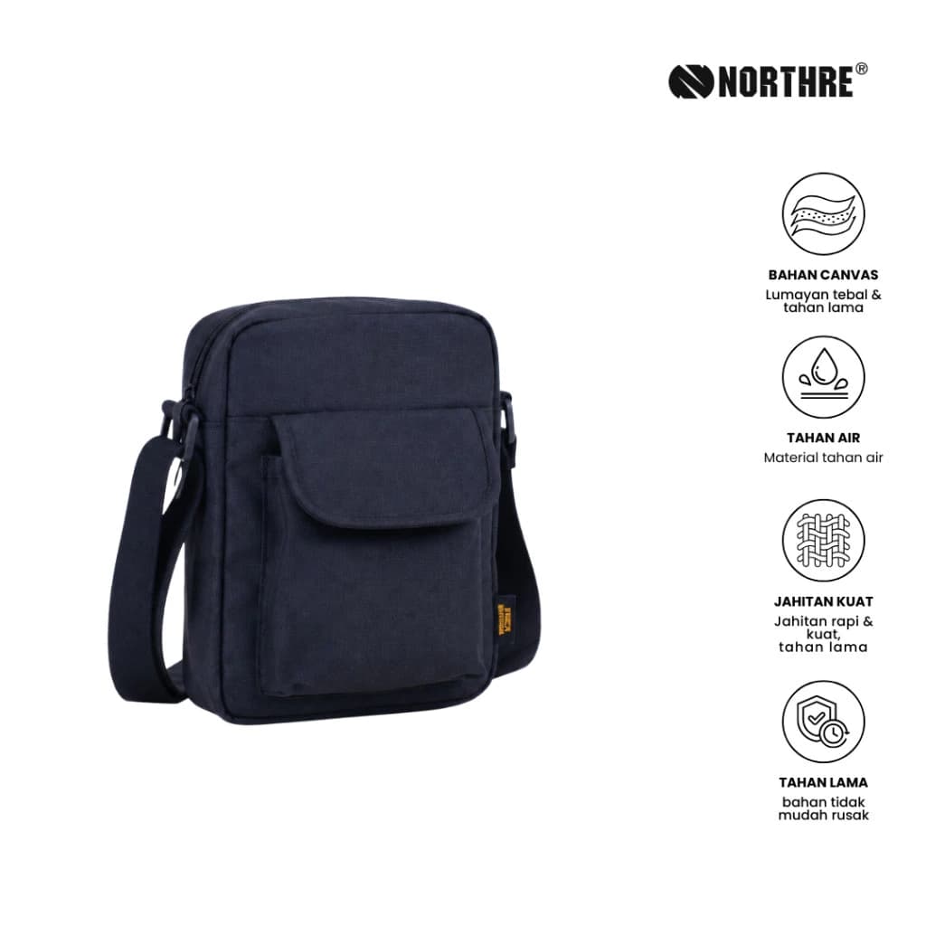 NORTHRE Tas Selempang Canvas Sling Bag