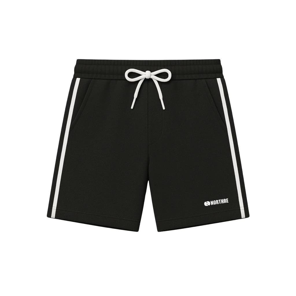 NORTHRE One set Sportswear Crossguild Shorts Black Two Strips NTbasic thumbnail 7