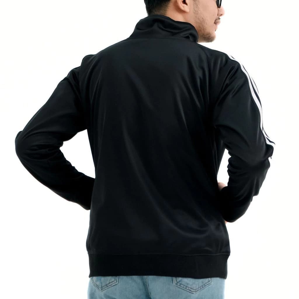 NORTHRE Jacket Tracktop Crossguild Black two strips NTbasic thumbnail 6